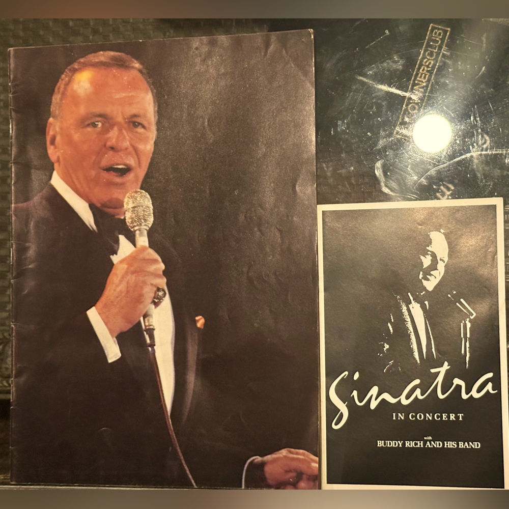 Frank Sinatra 1978 & 1983 Concert Programs